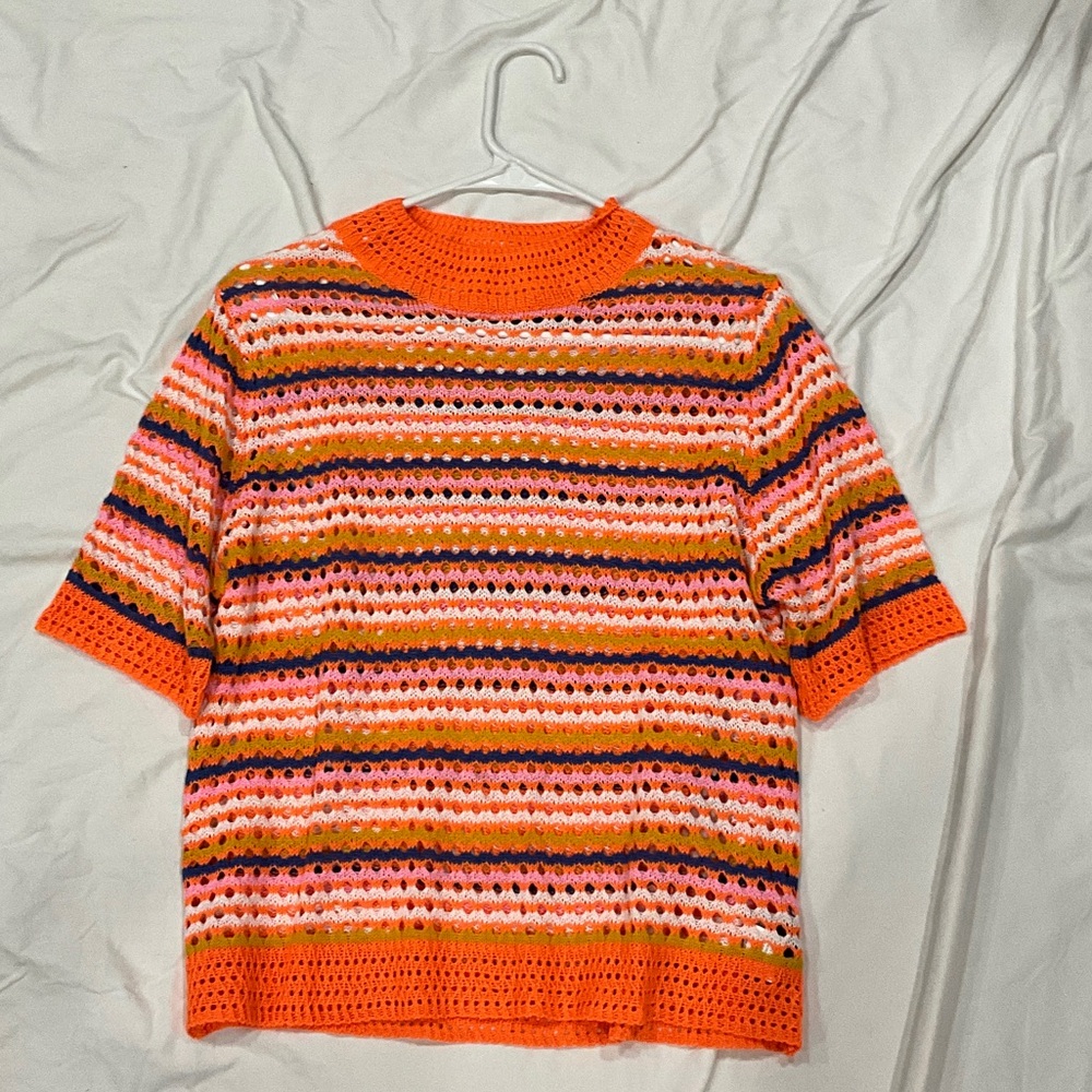 SHEIN Multicolor Striped Knit Top